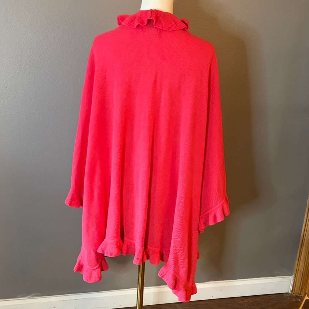 Pink Ruffled Cardigan - Picture 3 of 4